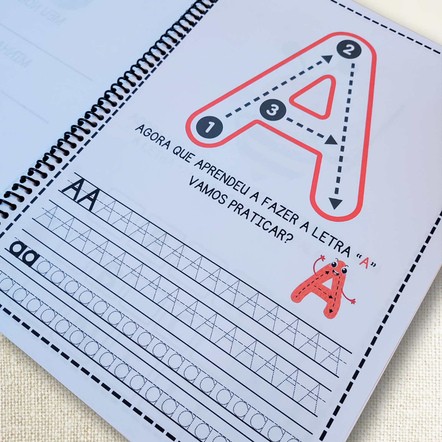 Apostila Fichas de Atividades Letras e Numerais – Letriquices - Imagem 2