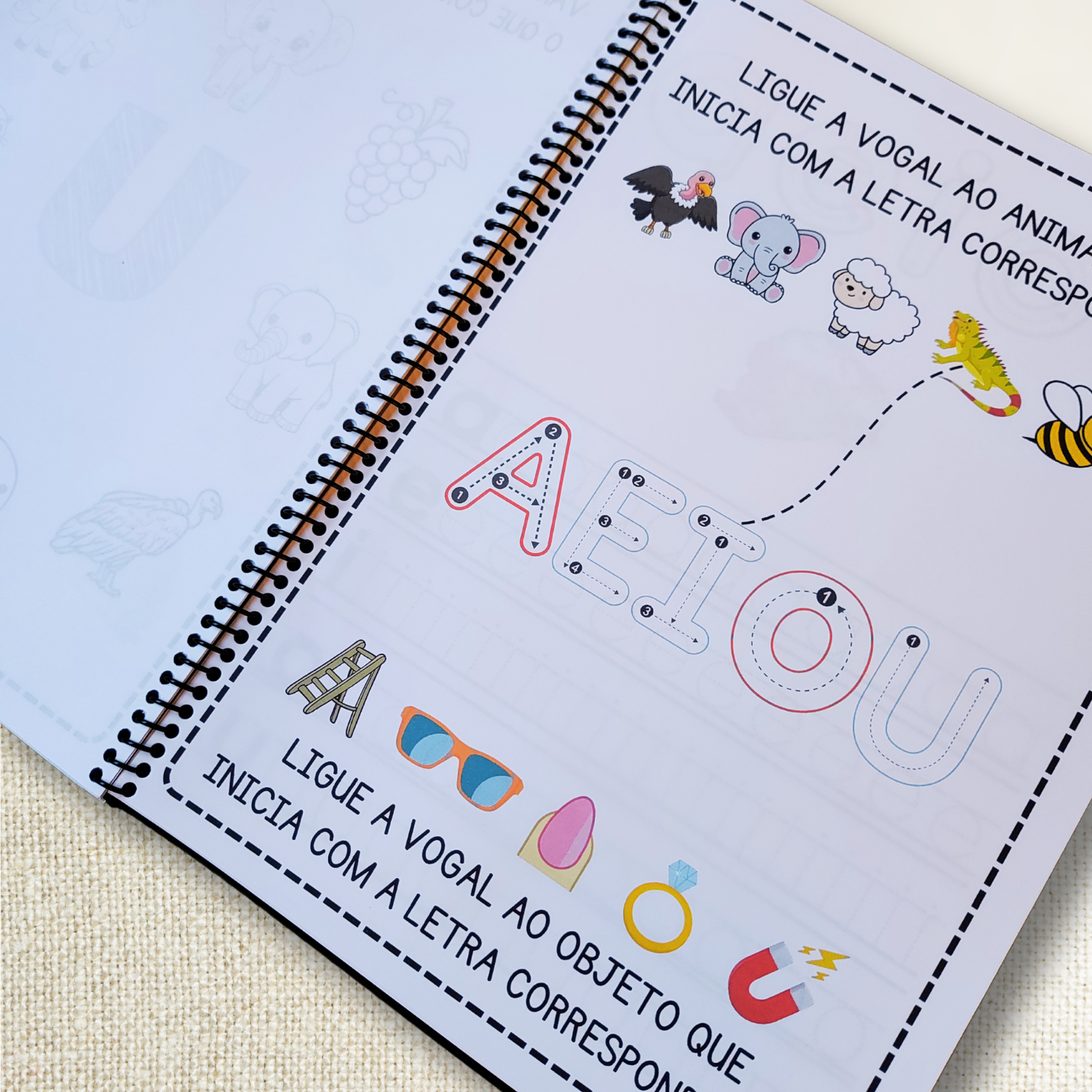 Apostila Fichas de Atividades Letras e Numerais – Letriquices - Imagem 5