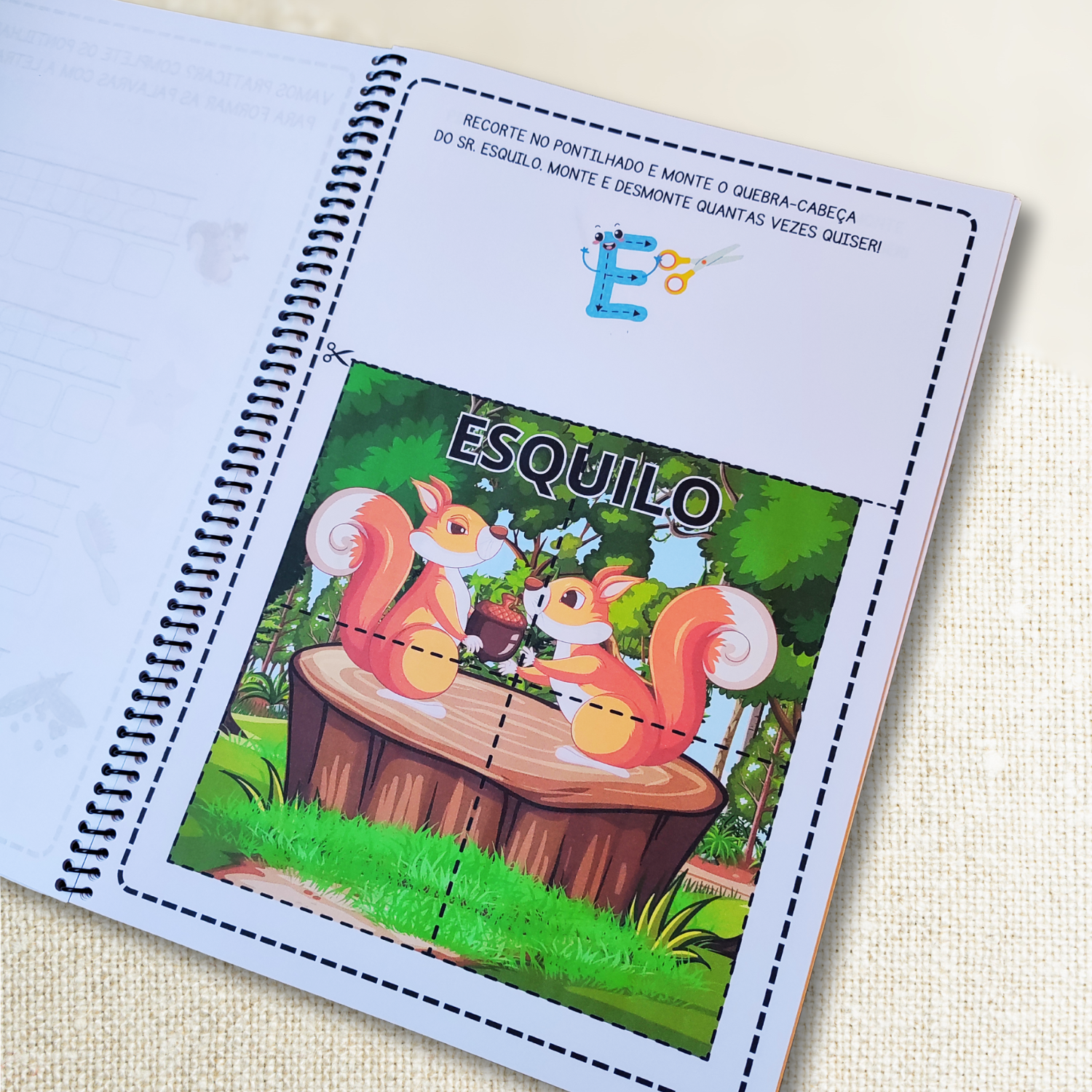 Apostila Fichas de Atividades Letras e Numerais – Letriquices - Imagem 4