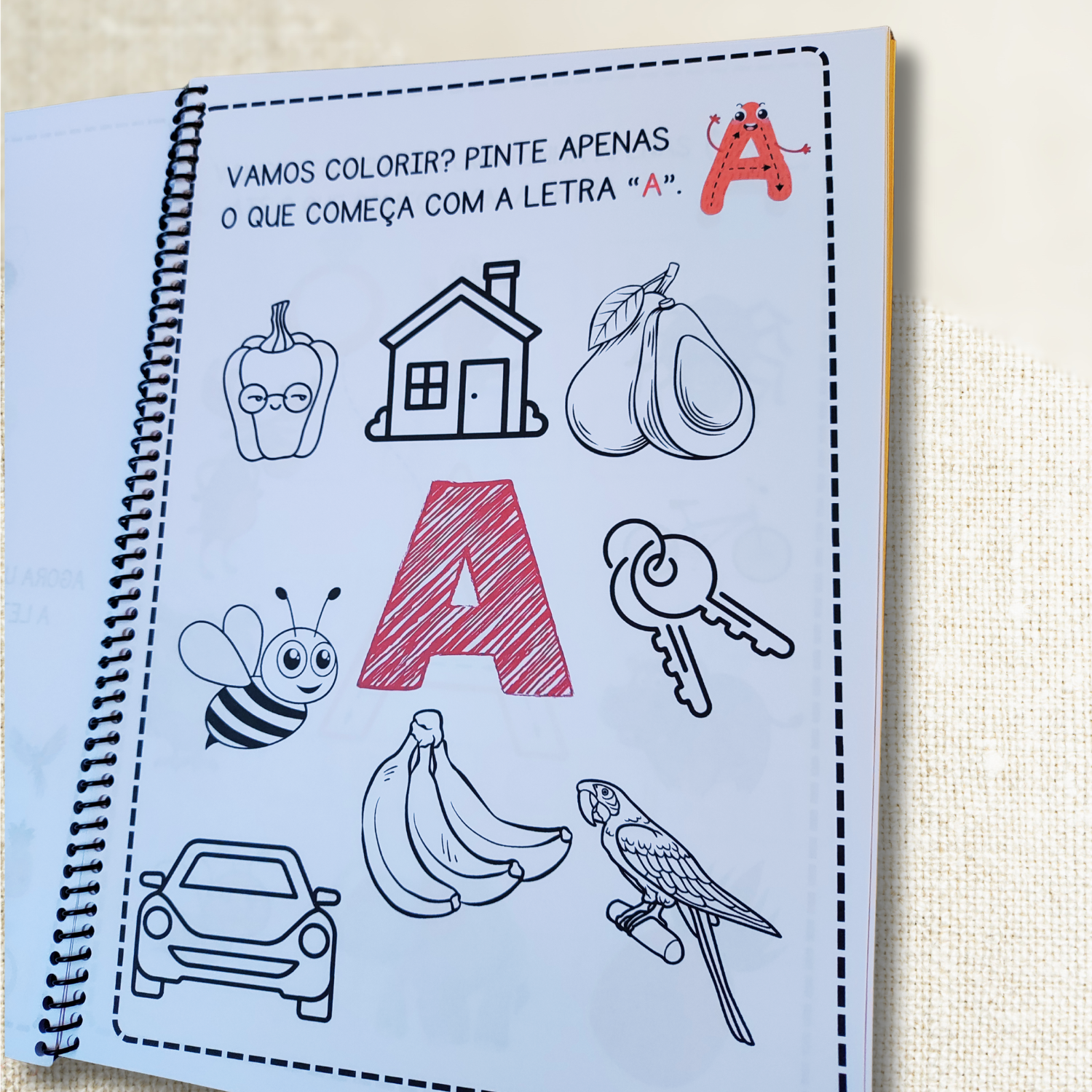 Apostila Fichas de Atividades Letras e Numerais – Letriquices - Imagem 3